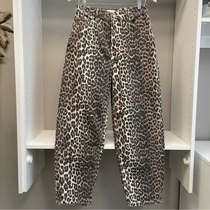 GANNI leopard 🐆 denim